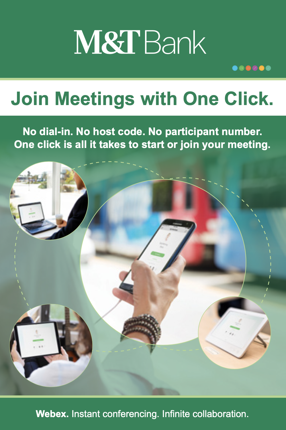 M&T Bank Webex Poster